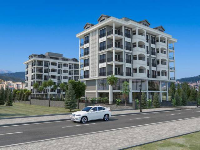 Modern residential complex in Kargicak, 200 meters from the sea